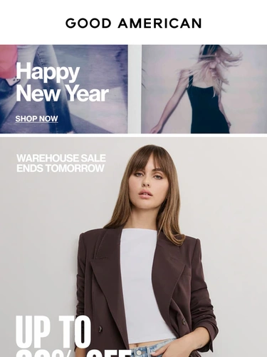 Good American Sale Announcement