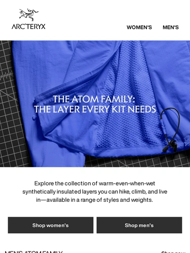 Arc'teryx Newsletter