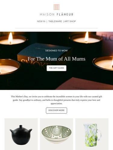 Maison Flaneur Welcome Series