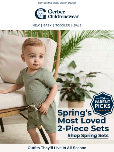 Gerber Childrenswear Newsletter