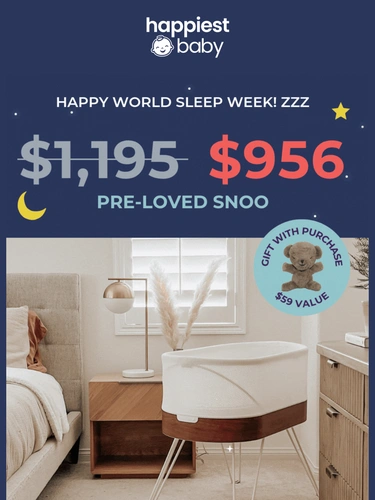 Happiest Baby Sale Announcement