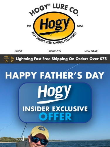 Hogylures Sale Announcement
