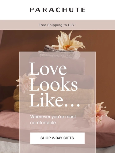 Parachute Home Sale Announcement