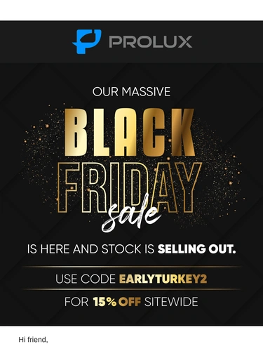ProLux Cleaners Sale Announcement