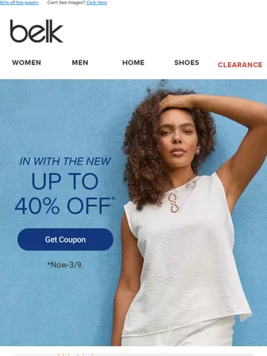 Belk Sale Announcement