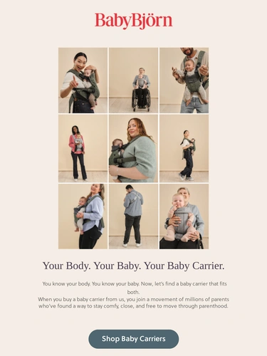 BabyBjörn Newsletter