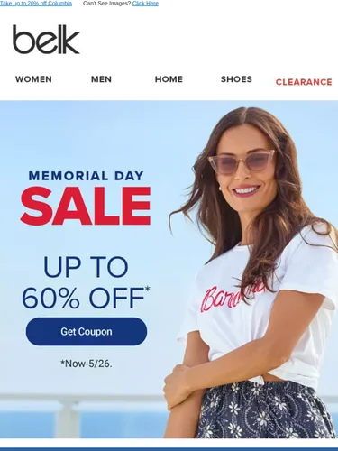Belk Sale Announcement