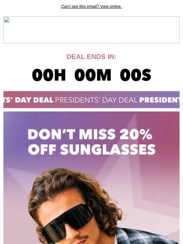 Oakley Sale Announcement