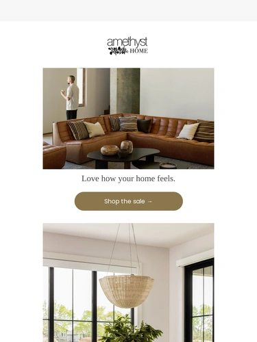 Amethyst Home Sale Announcement