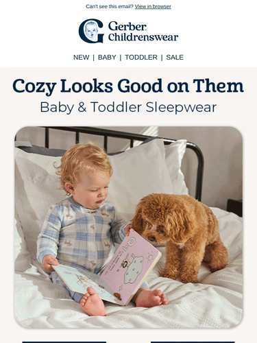 Gerber Childrenswear Sale Announcement