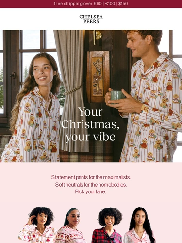 Chelsea Peers Holiday Campaign