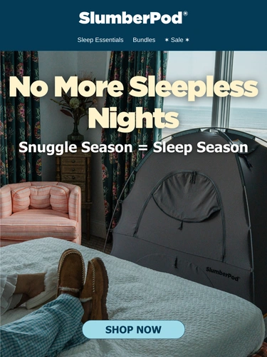 SlumberPod Sale Announcement