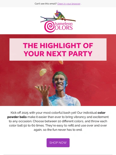 Chameleon Colors Newsletter