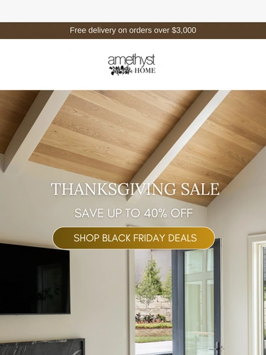 Amethyst Home Sale Announcement
