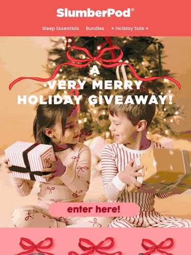 SlumberPod Holiday Campaign