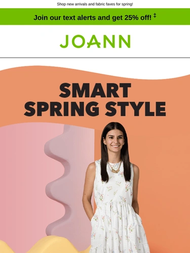 Joann Sale Announcement