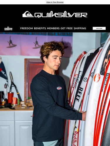 Quiksilver Newsletter