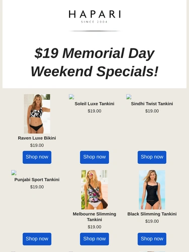 HAPARI Sale Announcement