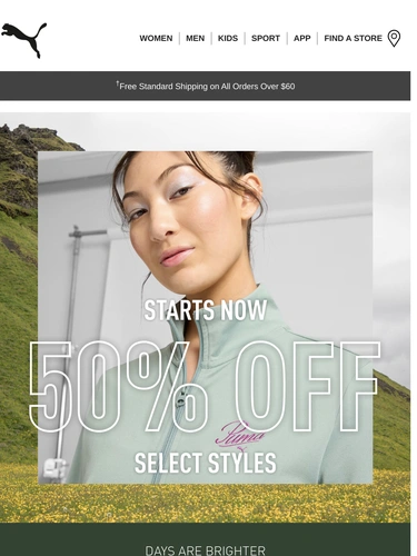Puma Sale Announcement