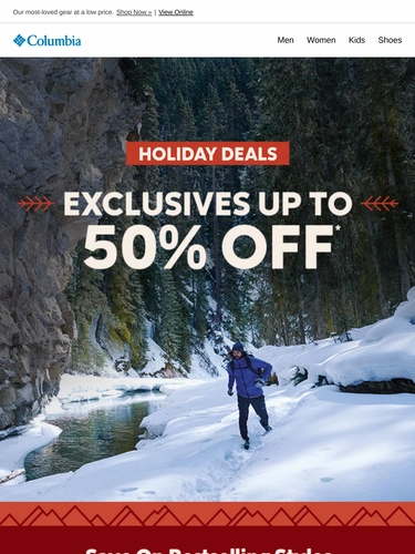 Columbia Sportswear Holiday Campaign