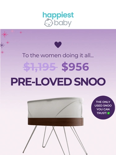 Happiest Baby Sale Announcement