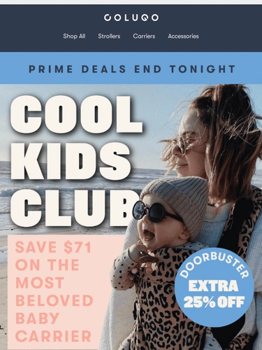 Colugo Sale Announcement