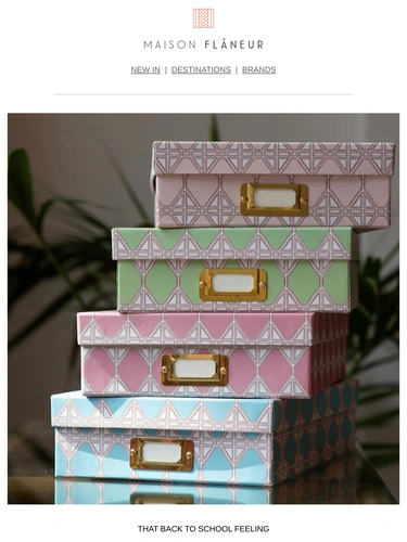 Maison Flaneur Product Launch