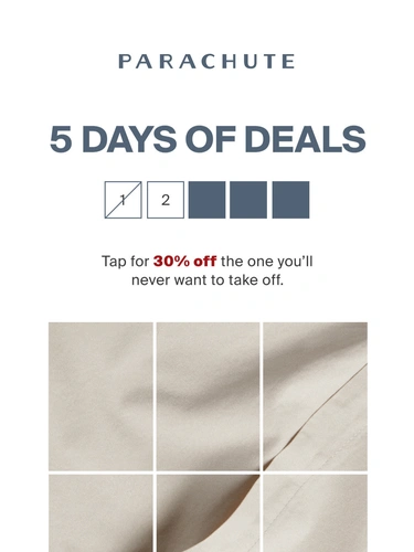 Parachute Home Sale Announcement