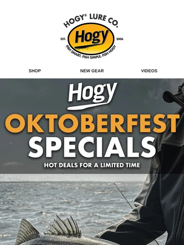 Hogylures Sale Announcement