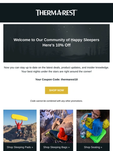Therm-a-Rest Welcome Series