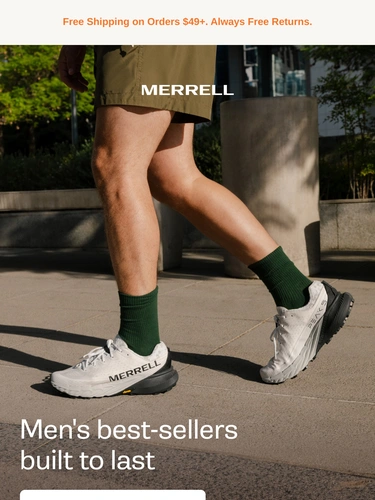 Merrell Sale Announcement