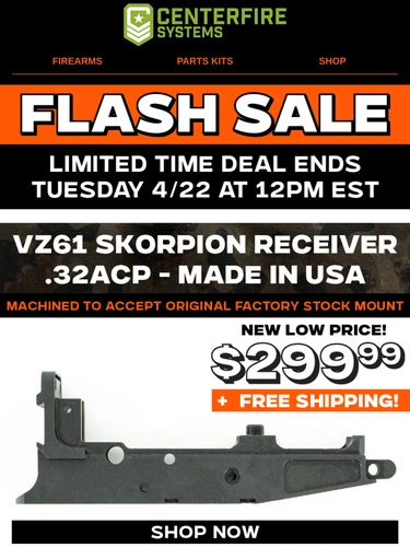 Centerfire Systems Sale Announcement