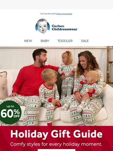Gerber Childrenswear Sale Announcement