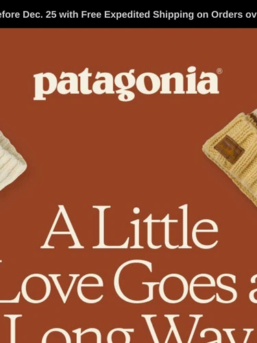 Patagonia Sale Announcement