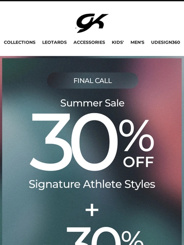 GK Elite Sale Announcement