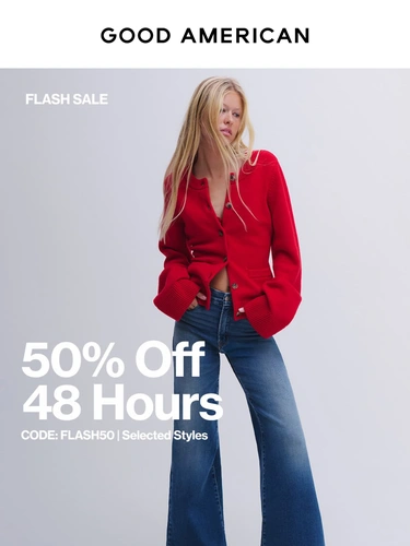 Good American Sale Announcement