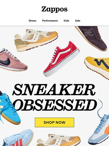 Zappos Sale Announcement