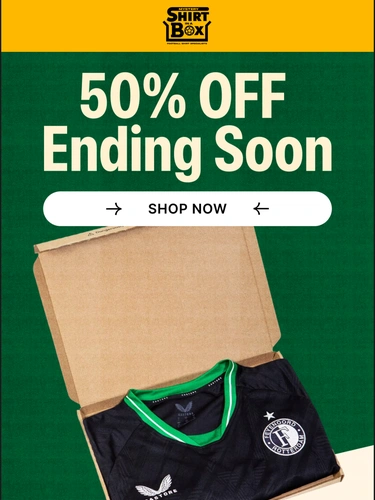 Shirt in a Box Sale Announcement