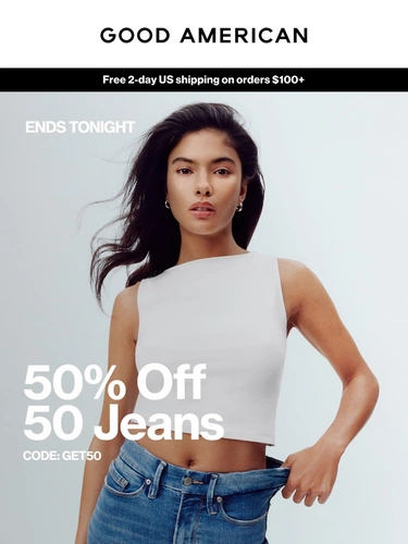 Good American Sale Announcement