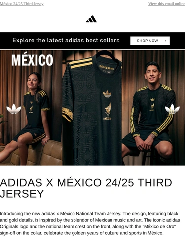 Adidas Sale Announcement