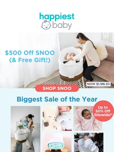 Happiest Baby Sale Announcement