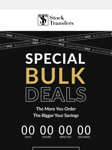 Stock Transfers Sale Announcement