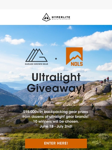 Hyperlite Mountain Gear Newsletter