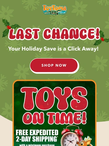 Toytopia Holiday Campaign