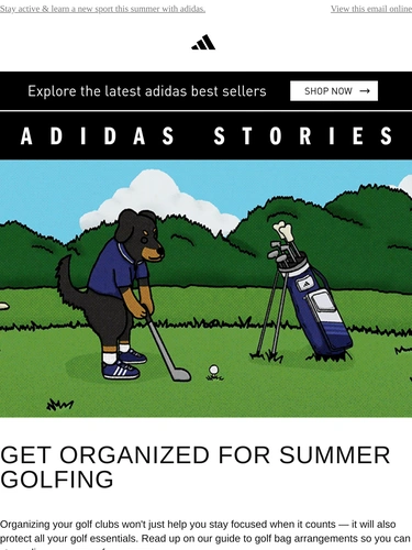 Adidas Newsletter
