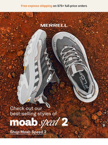 Merrell Sale Announcement