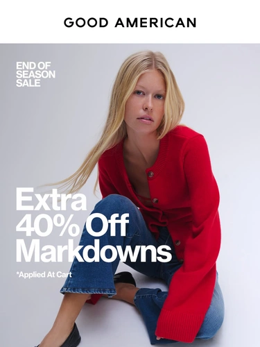 Good American Sale Announcement