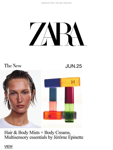 Zara Newsletter