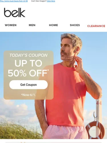 Belk Sale Announcement