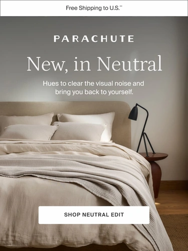 Parachute Home Sale Announcement